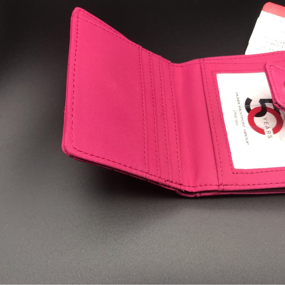 MUNDI MIGHTY MINI FUSCHIA WALLET NWT - Picture 2 of 8